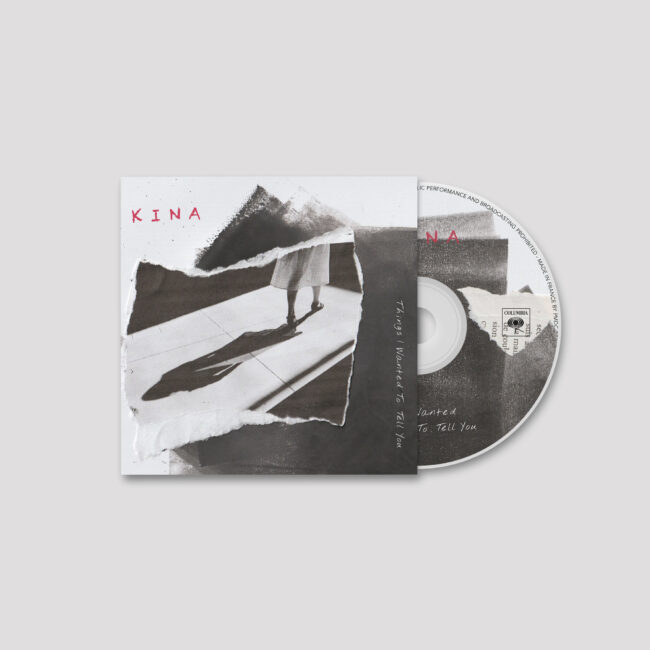 Design graphique, album Kina